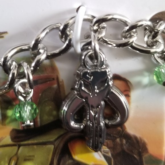 Disney Star Wars Boba Fett Charm Bracelet - Picture 6 of 8
